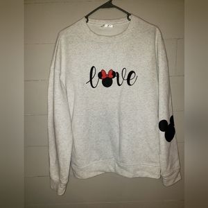 LOVE disney sweatshirt